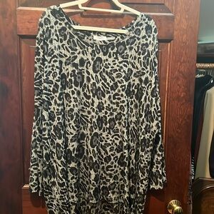 Calvin Klein animal print top